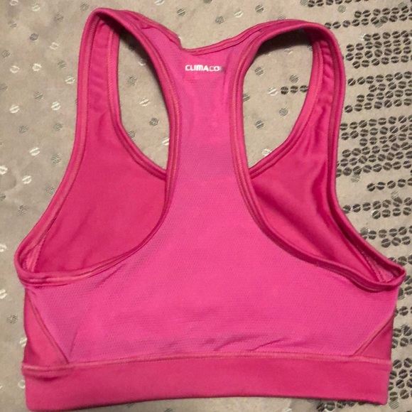 Adidas Climacool Techfit Pink Racerback Sport Bra - Picture 5 of 6